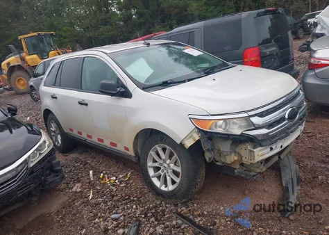2013 Ford Edge Se from USA, damaged, VIN 2FMDK3GC1DBE30665